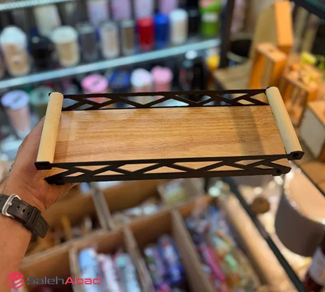 فروش عمده رولت خوری فلزی مستطیل کف چوبی