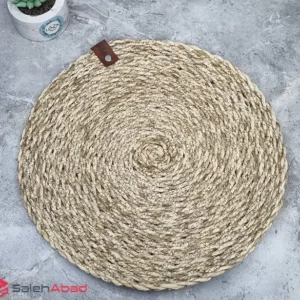 فروش عمده زیر بشقابی حصیری مدل گرد