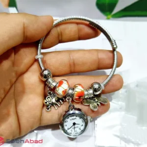 فروش عمده دستبند بنگل ساعت دار پاندورا