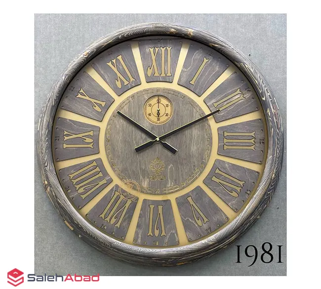 فروش عمده ساعت دیواری چوبی ورتیچ مدل 1981