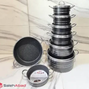 فروش عمده سرویس قابلمه 14 پارچه فریال