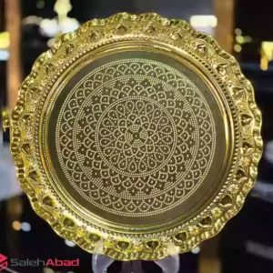 فروش عمده سینی پذیرایی فلزی گرد دالبری