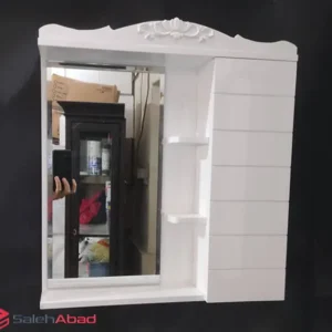 فروش عمده شلف سرویس بهداشتی آینه دار PVC