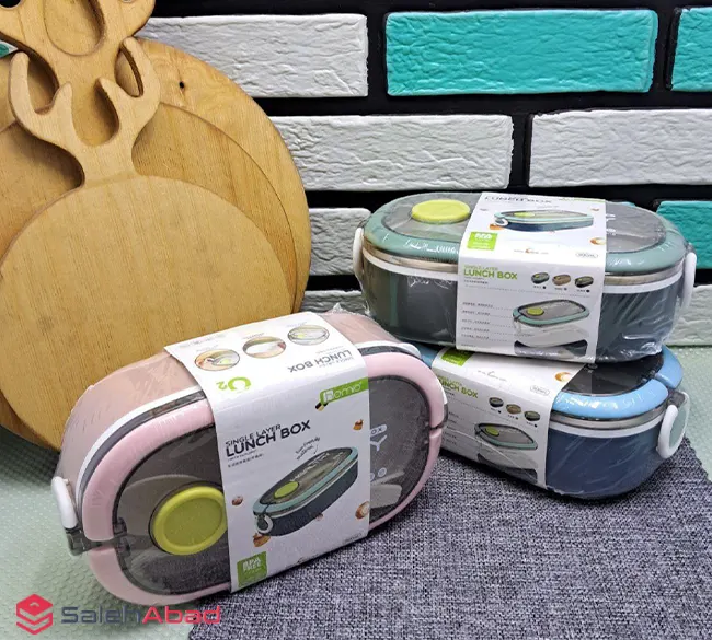 فروش عمده ظرف غذا لانچ باکس بیضی
