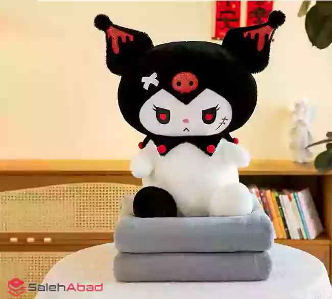 فروش عمده عروسک پتو دار مدل کرومی
