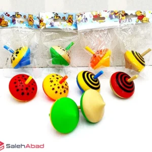 فروش عمده فرفره پلاستیکی رنگی طرح دار