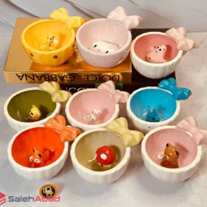فروش عمده ماگ داخل عروسکی دسته پاپیونی