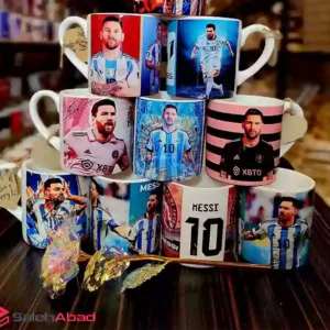 فروش عمده لیوان سرامیکی چاپی طرح فوتبالی