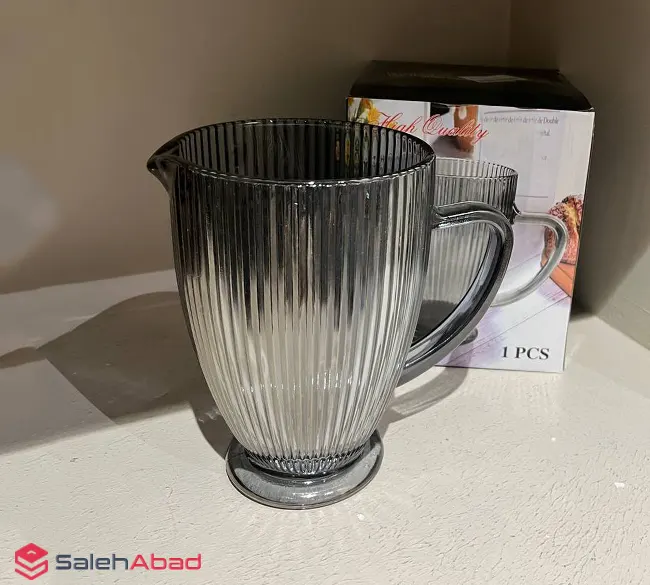 فروش عمده پارچ پیرکس دودی مدل کلزیوم