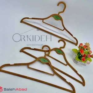 فروش عمده چوب لباسی پلاستیکی 6 عددی