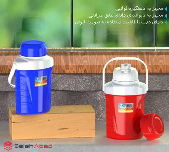 فروش عمده کلمن آب یک لیتری کیش