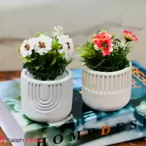 فروش عمده گلدان گل مصنوعی کوچک