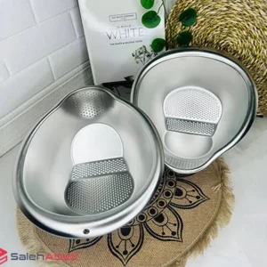 فروش عمده آبکش برنج شوی استیل یونیک