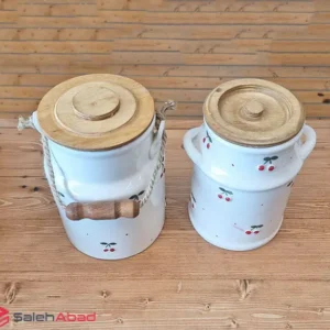 فروش عمده بانکه روغن جامد طرح آلبالو