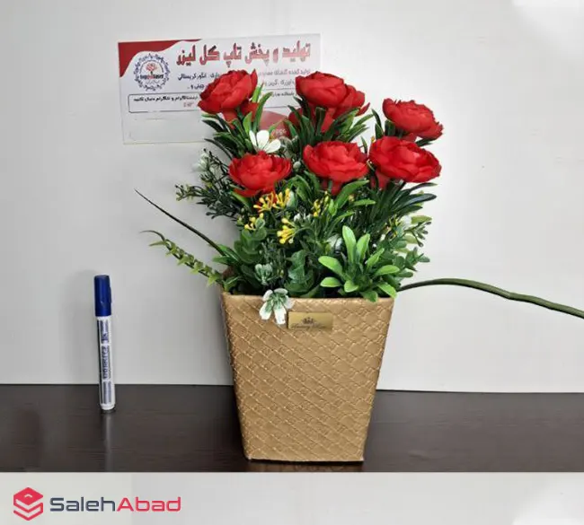 فروش عمده باکس گل پیونی مصنوعی 9 گل