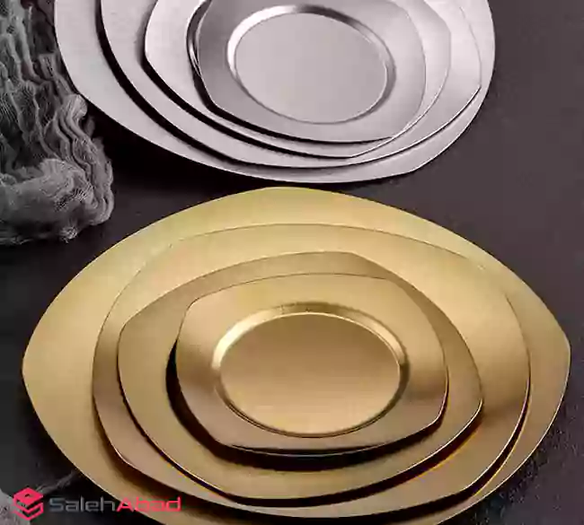فروش عمده بشقاب گود استیل 4 سایزی
