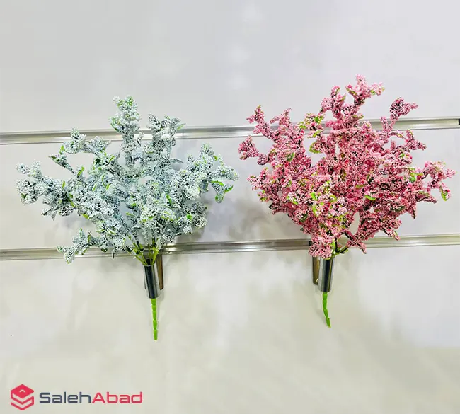 فروش عمده بوته گل مصنوعی پفکی 5 شاخه