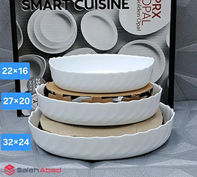 فروش عمده تابه 3 عددی گلدن اپال مدل SMART CUISINE