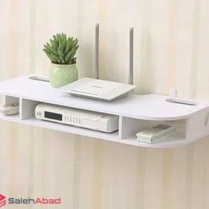 فروش عمده شلف دیواری جا رسیور PVC