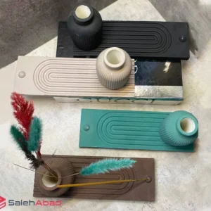 فروش عمده جاعودی و گلدان سنگی شیاردار