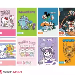 فروش عمده دفتر نقاشی منگنه ای 40 برگ