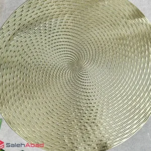 فروش عمده زیر بشقابی گرد PVC