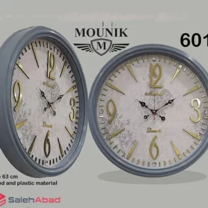 فروش عمده ساعت دیواری گرد مونیک مدل 601