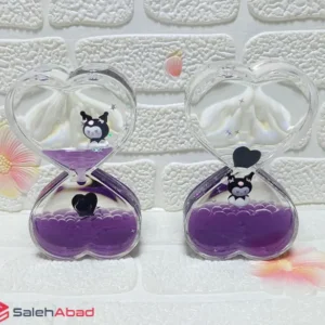 فروش عمده ساعت شنی ژله ای طرح کرومی