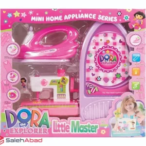 فروش عمده اسباب بازی ست چرخ خیاطی و اتو DORA