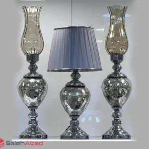 فروش عمده ست شمعدان و آباژور رو کنسولی