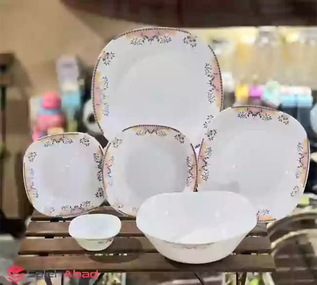 فروش عمده سرویس آرکوپال چهارگوش 26 پارچه
