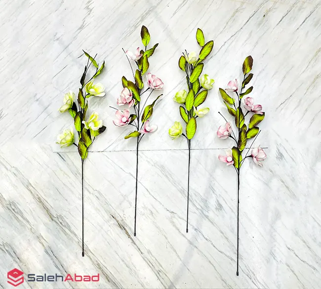 فروش عمده شاخه گل فومی شکوفه 5 گل