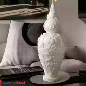 فروش عمده شمع تزیینی خمره ای برجسته