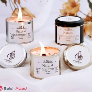 فروش عمده شمع معطر قوطی فلزی