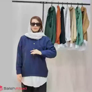 فروش عمده شومیز مانتویی دو تکه دخترانه