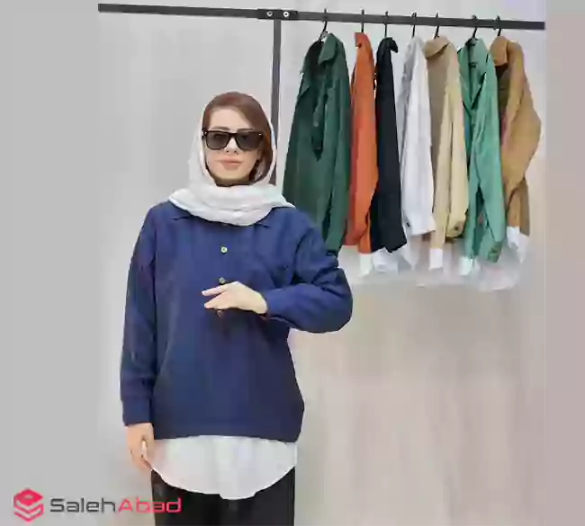 فروش عمده شومیز مانتویی دو تکه دخترانه