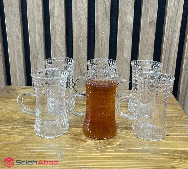 فروش عمده فنجان پیرکس کمرباریک