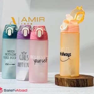 فروش عمده قمقمه ورزشی طرح تکست 600 میل