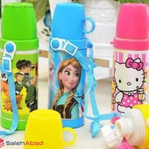 فروش عمده قمقمه کودک لیوان دار کارتونی