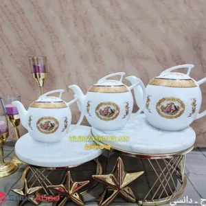 فروش عمده قوری چینی لیلی و مجنون دنسی
