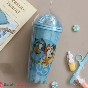 فروش عمده ماگ اسموتی نی دار طرح BLUEY