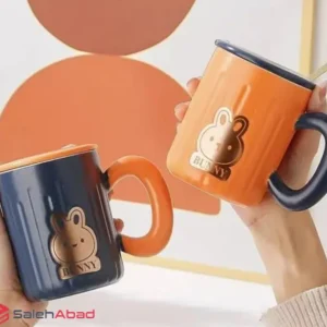 فروش عمده ماگ درب دار طرح خرگوشی