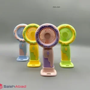 فروش عمده مینی پنکه هولدر دار طرح دونات
