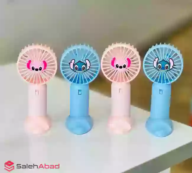 فروش عمده مینی پنکه دستی فانتزی استیچ
