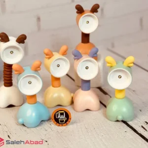 فروش عمده چراغ مطالعه فنری طرح زرافه