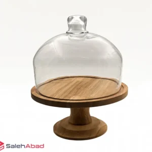 فروش عمده کاپ کیک خوری درب شیشه ای