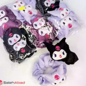 فروش عمده کش مو مخمل طرح کرومی