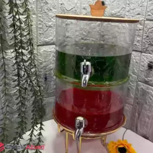 فروش عمده کلمن دو طبقه با استند فلزی