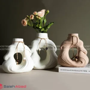 فروش عمده گلدان پلی استر دفرمه توخالی