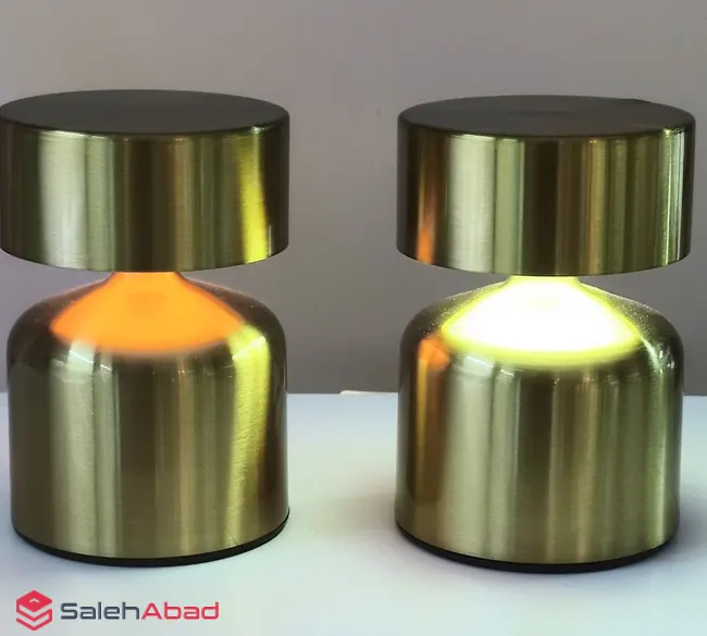 فروش عمده آباژور لمسی رومیزی شارژی
